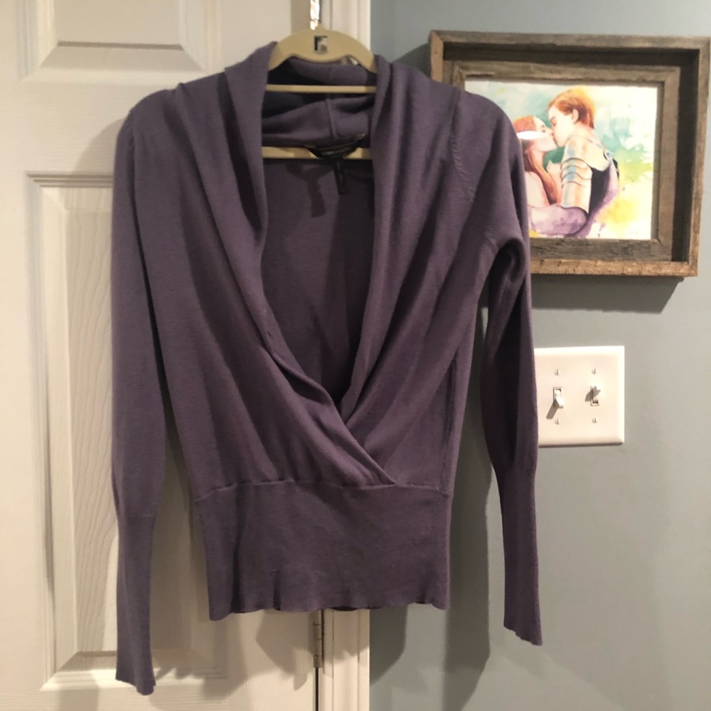 Lovely purple cashmere sweater